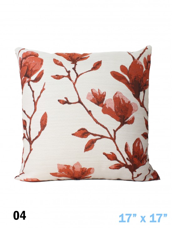 Magnolia Print Cushion & Filler